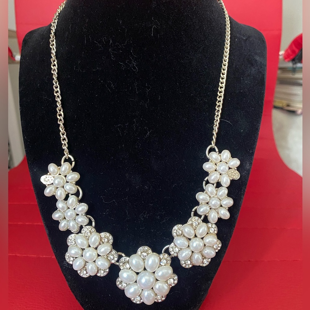 J.crew statement necklace set